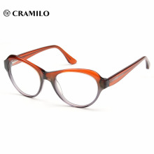 custom flexible yellow square eyeglasses frame